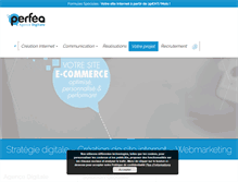 Tablet Screenshot of perfea.fr